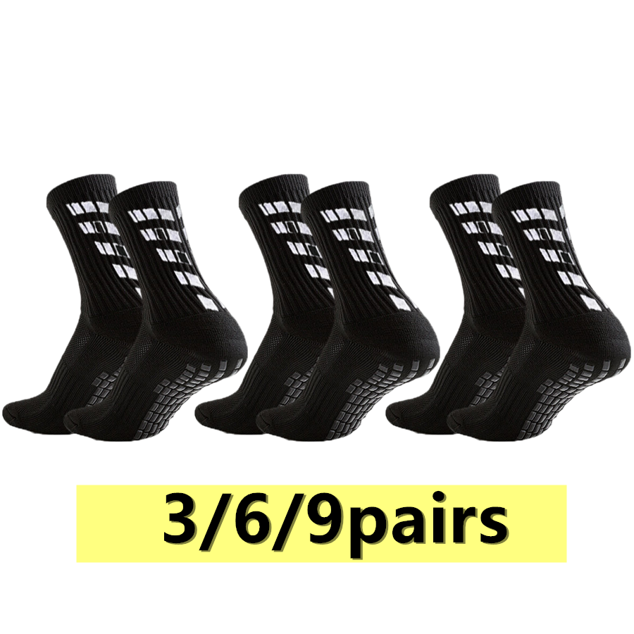 Cycling - 3/6/9 pares de calcetines antideslizantes para