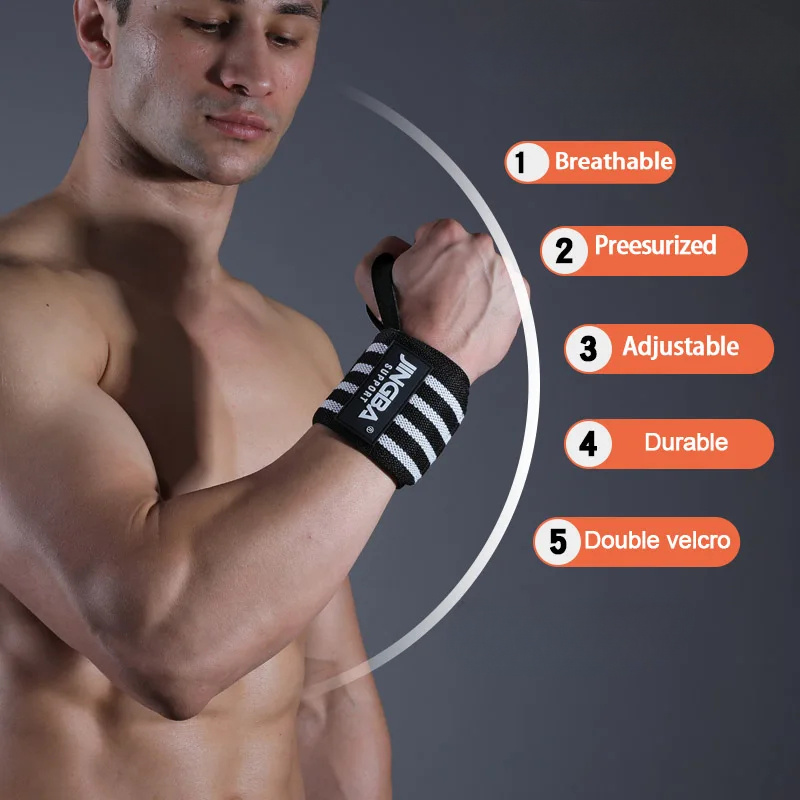Muñequera de soporte para muñe - Wrist Wraps Weightlifting Support reseña y precio