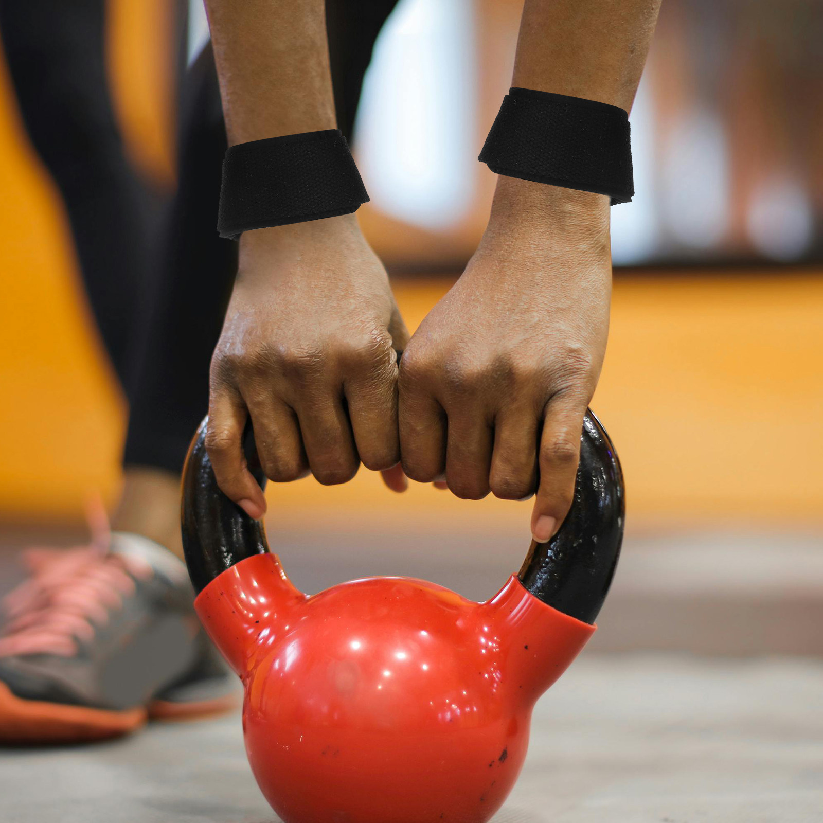 1 par de correas para levantam - Wrist Wraps Weightlifting Support reseña y precio