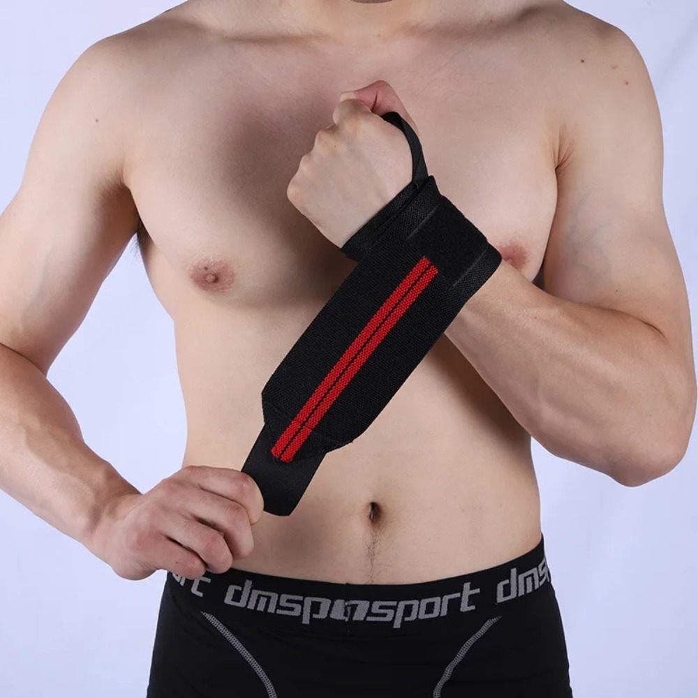2 piezas de muñequeras elástic - Wrist Wraps Weightlifting Support reseña y precio