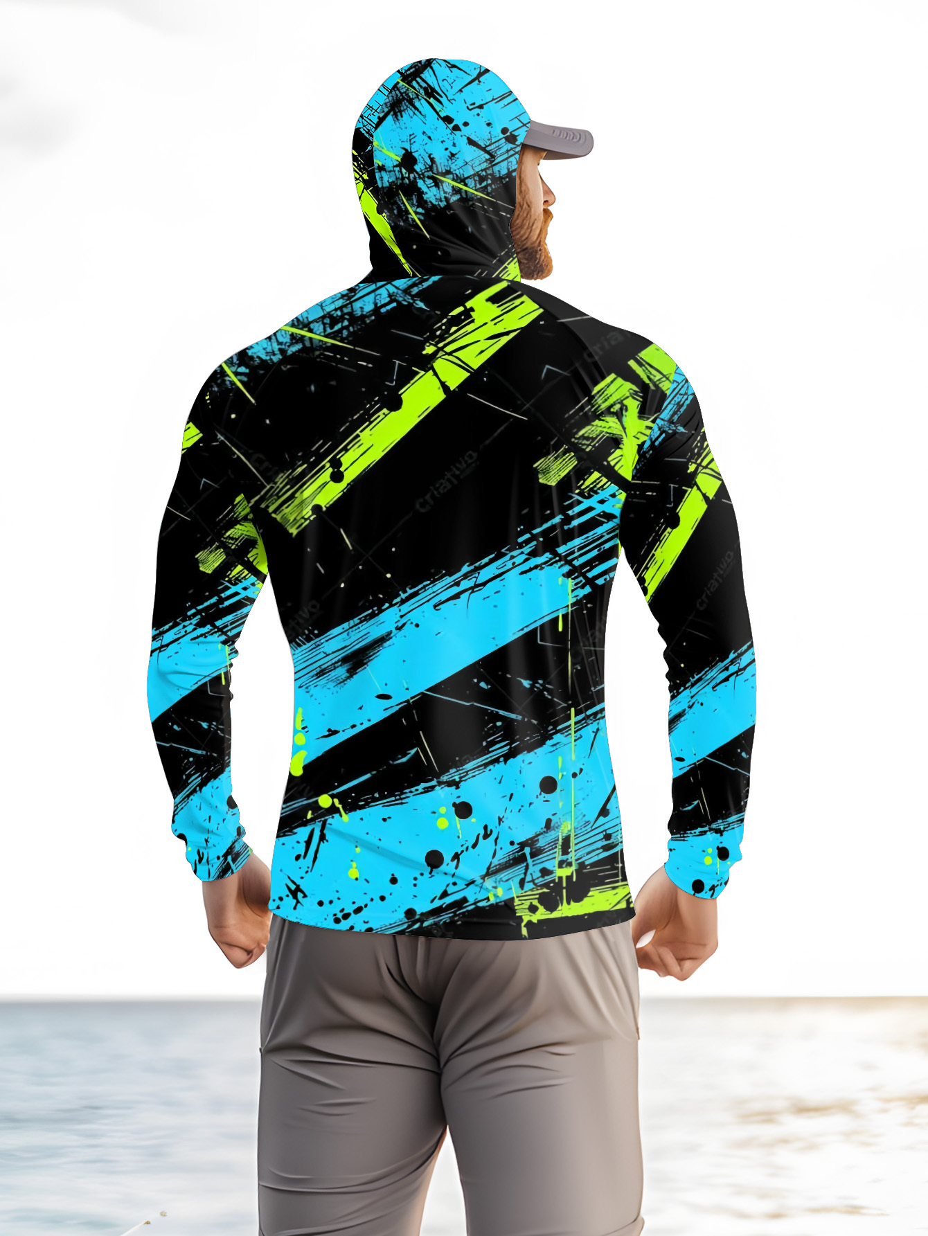 Sudadera de pesca para hombre, - Fishing reseña y precio