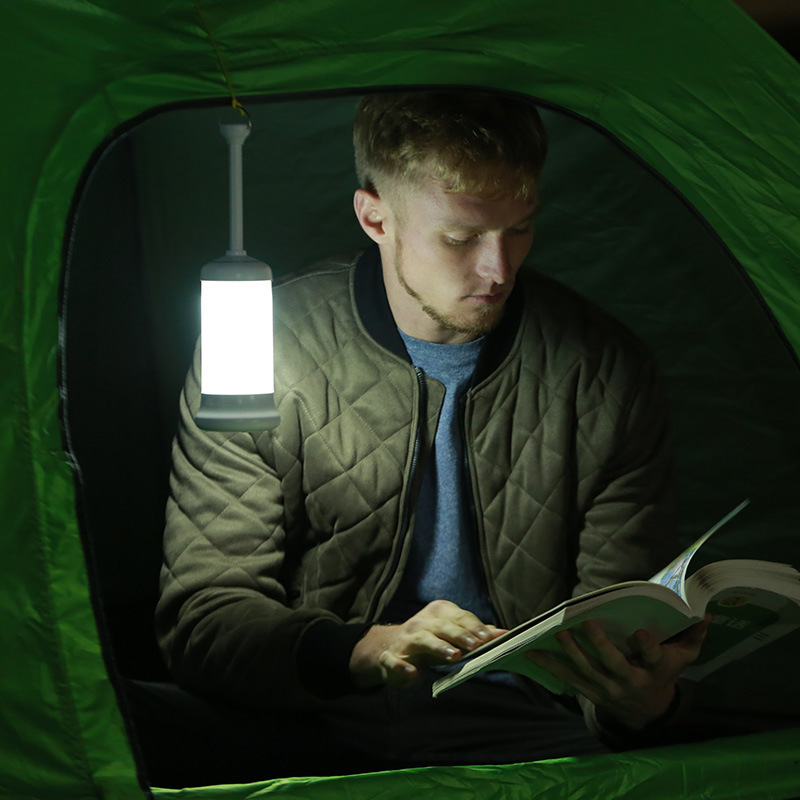 Luz LED portátil retráctil USB - Camping reseña y precio