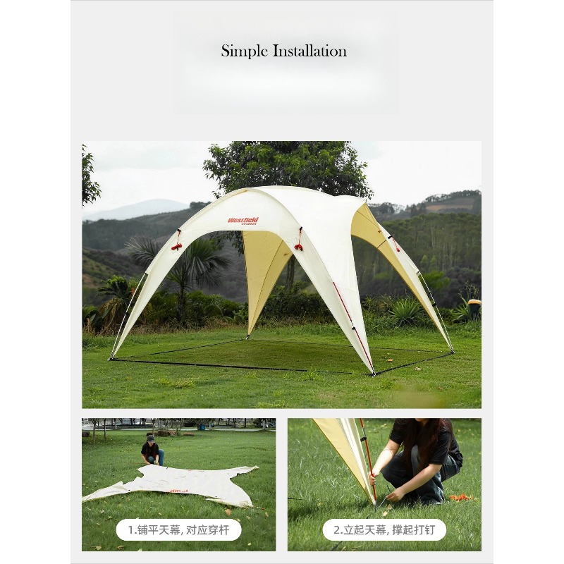 Tienda de campaña tipo cúpula, - Hiking reseña y precio