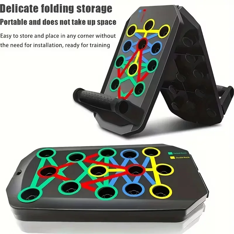 1 unidad: tabla plegable multi - Push Up Board Foldable Multi Function reseña y precio